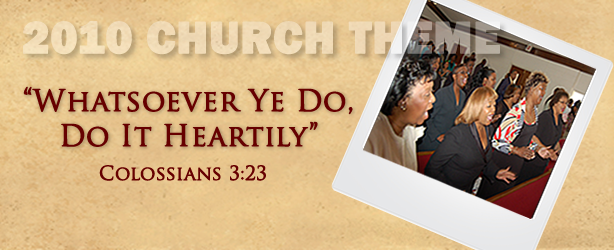 2010 Church Theme